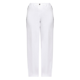 Persona By Marina Rinaldi Milano Jersey Trouser White  - Plus Size Collection
