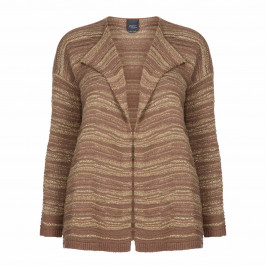 PERSONA BY MARINA RINALDI CARDIGAN GOLD - Plus Size Collection