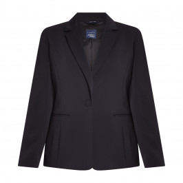 Persona by Marina Rinaldi Stretch Cady Blazer Navy  - Plus Size Collection