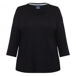 Persona By Marina Rinaldi Viscose Jersey T-shirt Black - Plus Size Collection