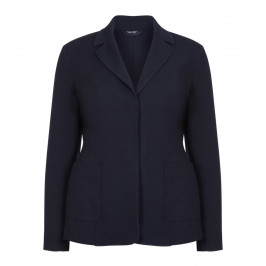 PERSONA BY MARINA RINALDI NAVY JACKET - Plus Size Collection
