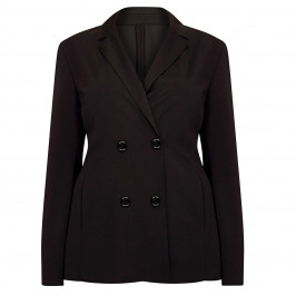 PERSONA BY MARINA RINALDI DOUBLE BREASTED BLAZER BLACK - Plus Size Collection