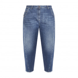 Persona by Marina Rinaldi Cropped Denim Jeans 