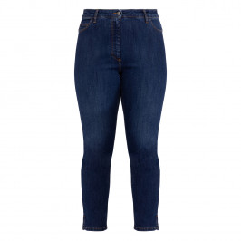 Persona by Marina Rinaldi Cropped Blue Jeans  - Plus Size Collection