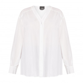 Persona by Marina Rinaldi Pure Cotton Shirt White - Plus Size Collection