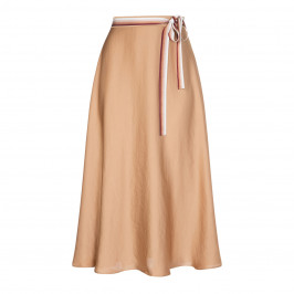 PERSONA BY MARINA RINALDI ANTIQUE GOLD SKIRT - Plus Size Collection
