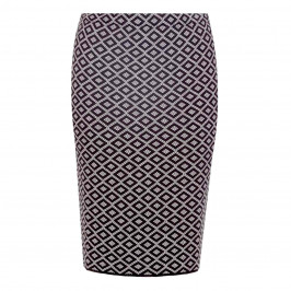 PERSONA BY MARINA RINALDI JAQUARD KNITTED SKIRT - Plus Size Collection