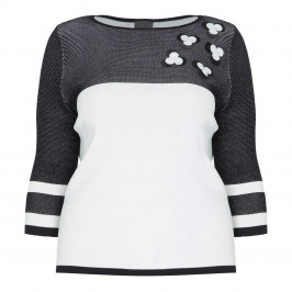 PERSONA BY MARINA RINALDI STRIPE SWEATER - Plus Size Collection