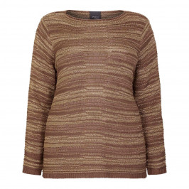 PERSONA BY MARINA RINALDI CROCHET KNIT SWEATER - Plus Size Collection