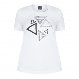 PERSONA BY MARINA RINALDI T-SHIRT WHITE - Plus Size Collection