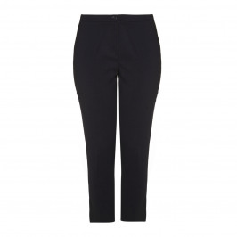 PERSONA BY MARINA RINALDI navy slim-leg Cropped TROUSERS - Plus Size Collection