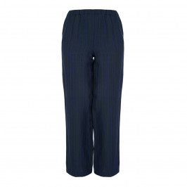 PERSONA BY MARINA RINALDI PINSTRIPE LINEN TROUSERS - Plus Size Collection