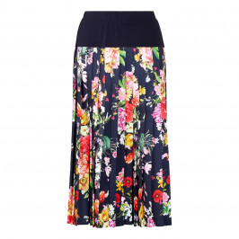 PIERO MORETTI FLORAL MIDI SKIRT - Plus Size Collection