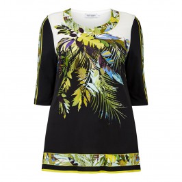 PIERO MORETTI botanical print Tunic - Plus Size Collection