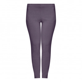BEIGE TECHNOSTRETCH TROUSERS ANTHRACITE - Plus Size Collection