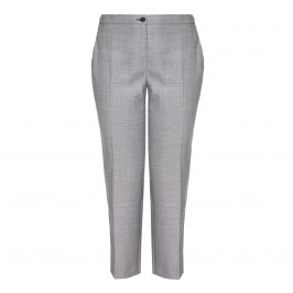 MARINA RINALDI SILK WOOL MIX TAILORED TROUSERS - Plus Size Collection