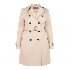 WHITE LABEL CLASSIC TRENCH COAT - Plus Size Collection