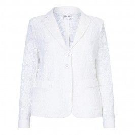 ROF AMO white lace JACKET - Plus Size Collection