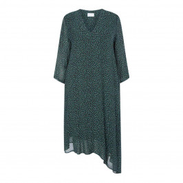 SALLIE SAHNE GEOMETRIC PRINT DRESS - Plus Size Collection