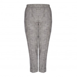 SALLIE SAHNE PRINCE OF WALES CHECK TROUSER  - Plus Size Collection