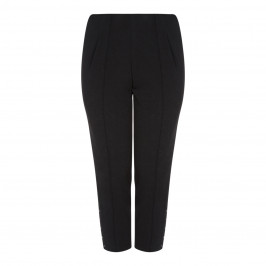 SALLIE SAHNE ANKLE GRAZER TROUSER BLACK - Plus Size Collection