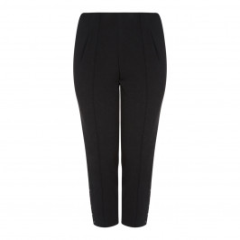 SALLIE SAHNE ANKLE GRAZER TROUSER BLACK - Plus Size Collection