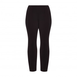 SeeYou Slim Fit Trousers Black - Plus Size Collection