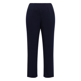 Tia Pull-On Trousers Navy - Plus Size Collection