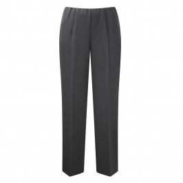 VERPASS CHARCOAL PARALLEL LEG TROUSERS - Plus Size Collection