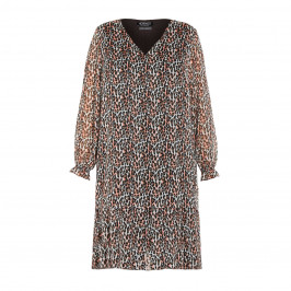 VERPASS ANIMAL PRINT DRESS - Plus Size Collection