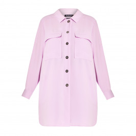 VERPASS LONG SHIRT JACKET WISTERIA - Plus Size Collection