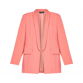 VERPASS TUXEDO JACKET CORAL - Plus Size Collection