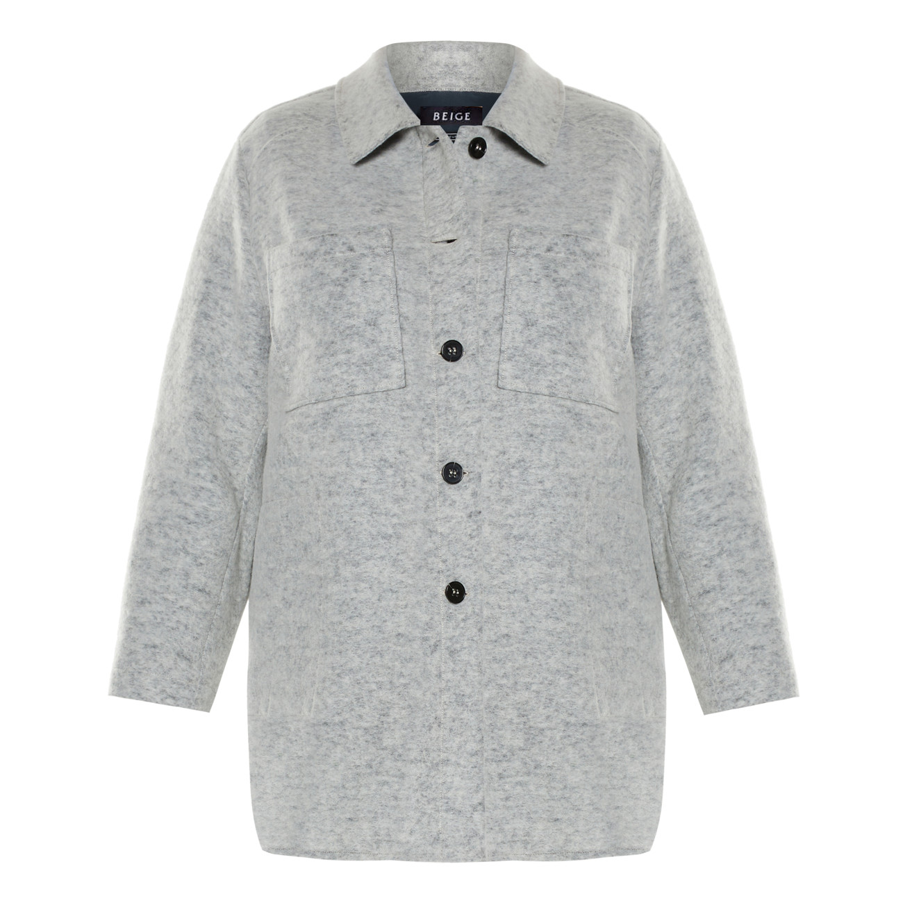 Plus size boiled wool jacket outlet