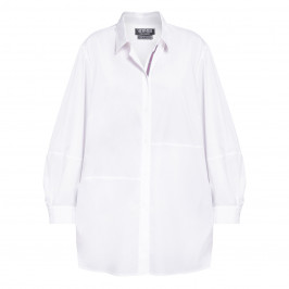 VERPASS COTTON SHIRT WHITE  - Plus Size Collection