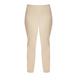 BEIGE NARROW LEG TECHNOSTRETCH BEIGE  - Plus Size Collection