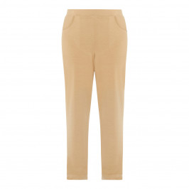 VERPASS PULL ON KNIT TROUSER CAMEL - Plus Size Collection