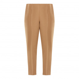 VERPASS PULL ON TROUSER CAMEL  - Plus Size Collection