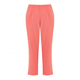 VERPASS PULL ON TROUSERS CORAL - Plus Size Collection