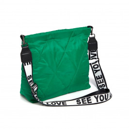 Verpass Quilted Crossbody Bag Emerald - Plus Size Collection