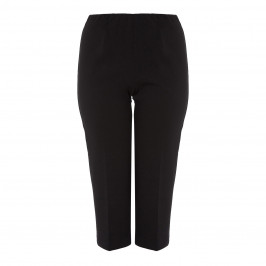 VERPASS PULL ON FRONT CREASE CULOTTE BLACK - Plus Size Collection