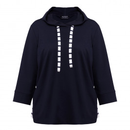 Verpass Hoodie Navy  - Plus Size Collection