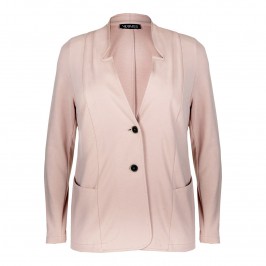 VERPASS LIGHT PINK PUNTO MILANO JACKET - Plus Size Collection