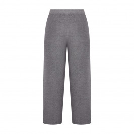 Verpass Knitted Pull on Trousers Grey - Plus Size Collection