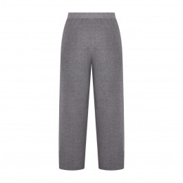 Verpass Knitted Pull on Trousers Grey - Plus Size Collection