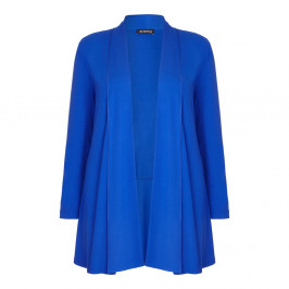 VERPASS royal blue long jersey CARDIGAN - Plus Size Collection