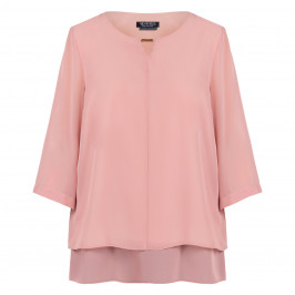 Verpass Layered Tunic Pink  - Plus Size Collection