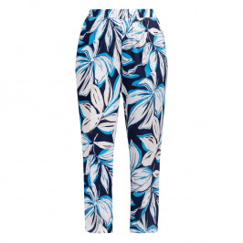 Verpass Jersey Tropical Print Trousers Print Navy 