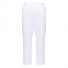 Verpass Linen Trousers White  - Plus Size Collection