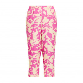 Verpass Cropped Printed Trousers Print