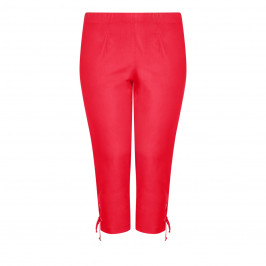 VERPASS 7/8 CROP TROUSER PULL ON TECHNOSTRETCH  - Plus Size Collection